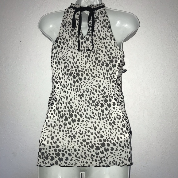 2/$15 BCX Asymmetrical Ruffle Sleeveless Top S - Picture 5 of 6